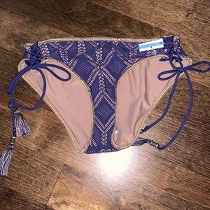 COPY - Emily crotchet tie side hipster bottoms